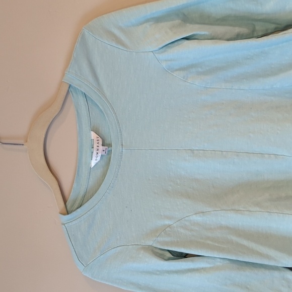 DownEast Light‎ Blue Long Sleeve Shirt - Picture 2 of 5
